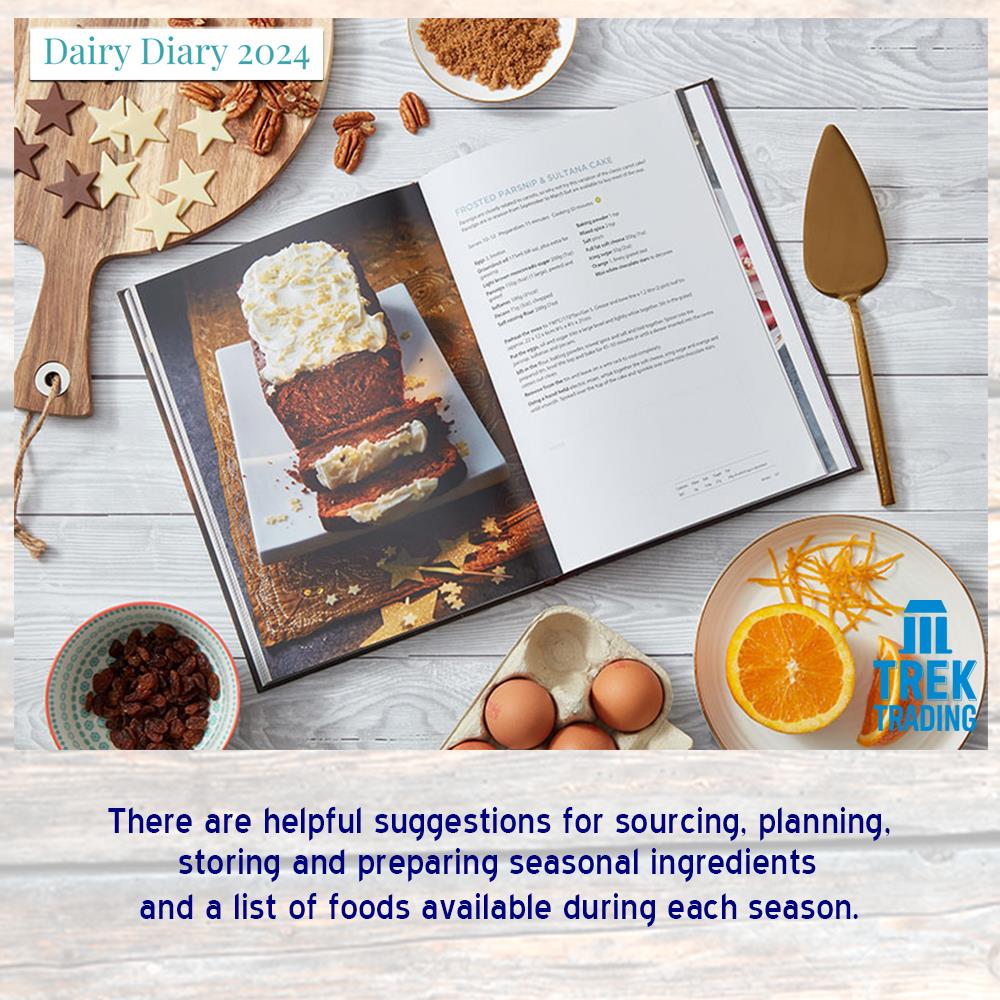 176 Page Four Seasons Cookbook from Dairy Diary
