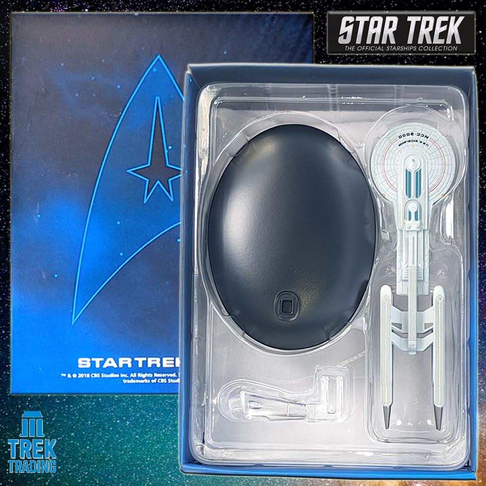 Star Trek Starships Collection - 13.6cm USS Excelsior Nilo Rodis Concept I - Issue 152  No magazine