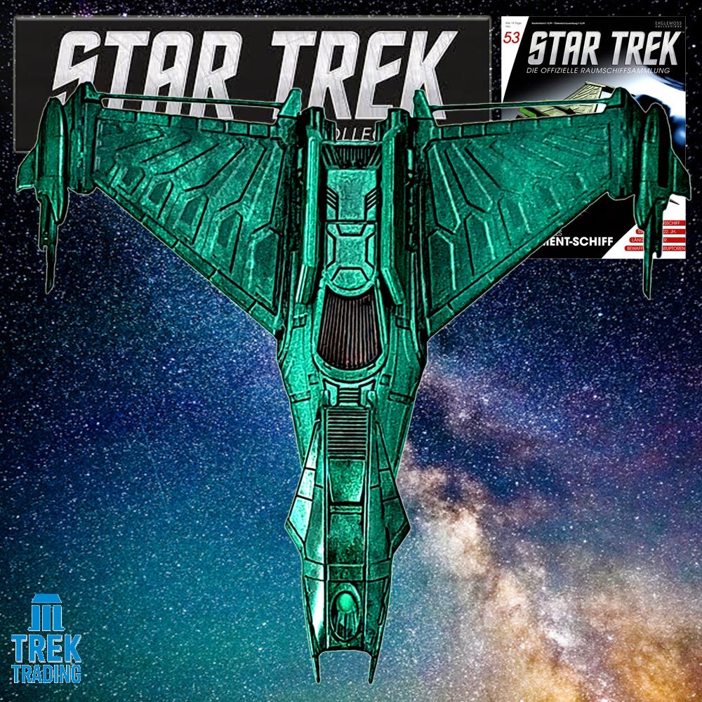 Star Trek Starships Collection - 10cm Klingon Augments' Ship Full Copy - Issue 53  No magazine