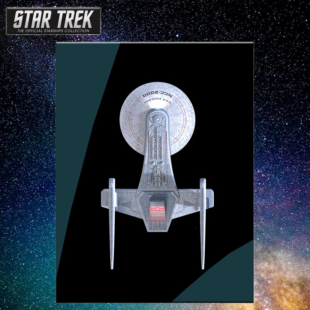 Star Trek Starships Collection - 13.6cm USS Excelsior Nilo Rodis Concept II - Issue 158  No magazine
