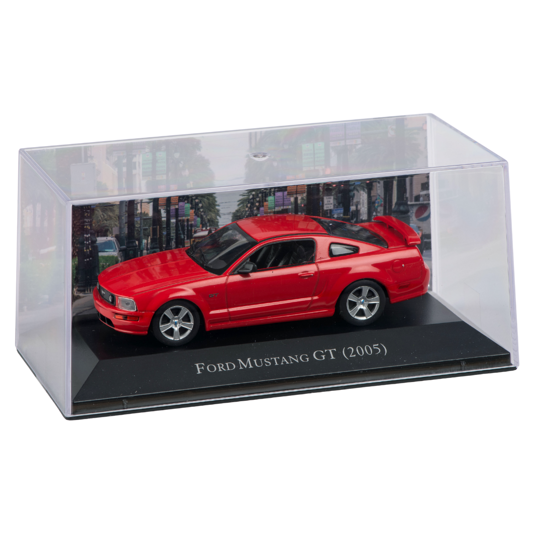 American cars #31 - Ford Mustang GT (2005) Red
