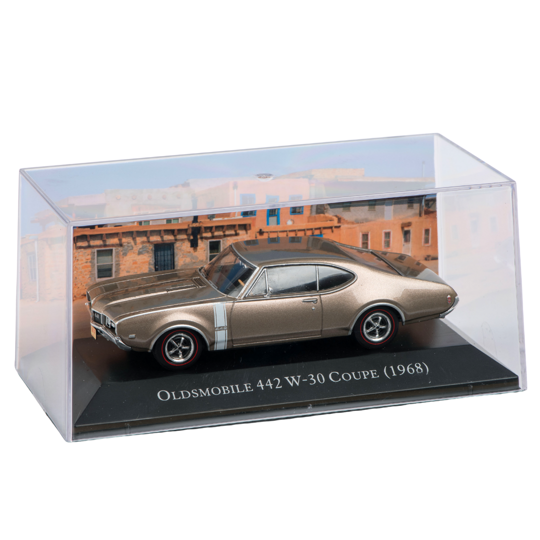 American cars #32 - Oldsmobile 442 W-30 Coupe (1968) - Brown Mode
