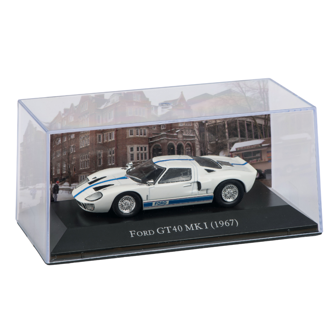 American cars #27 - Ford GT40 MKI (1967) White