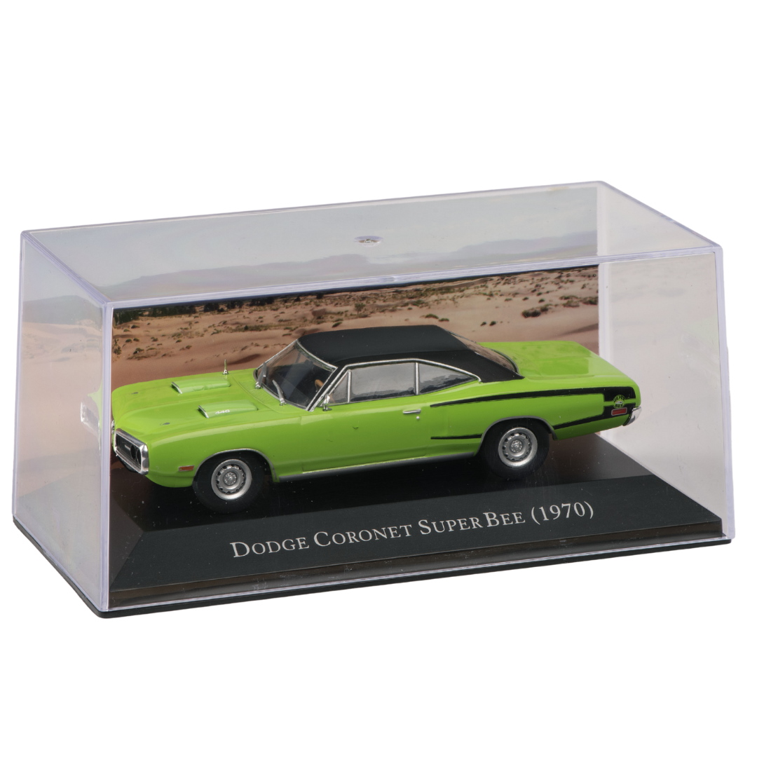 American cars #23 - Dodge Coronet Super Bee (1972) - green m