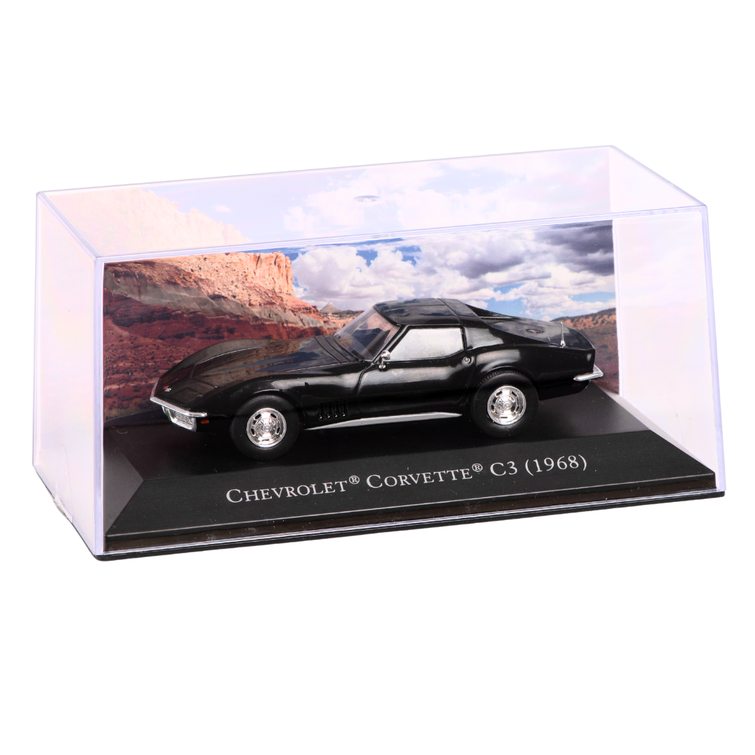 American cars #24 - Chevrolet Corvette Black (1968)