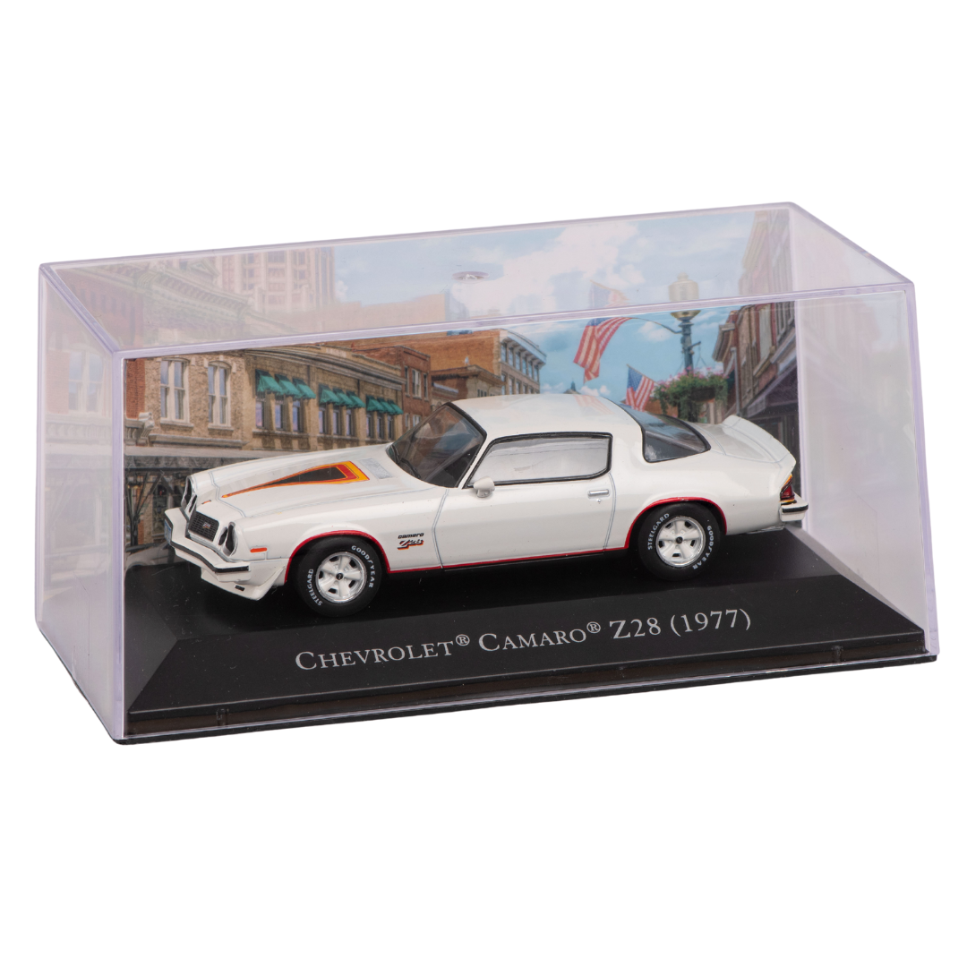 American cars #25 - Chevrolet Camaro Z28 (1977) White