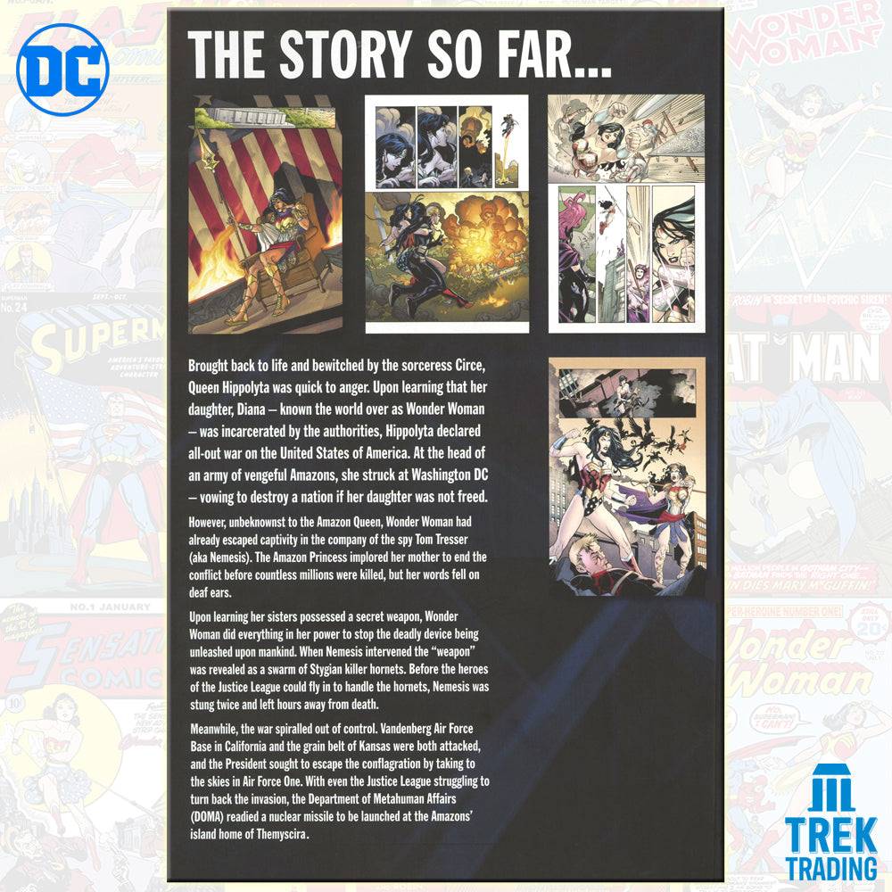 DC Comics Graphic Novel Collection Wonder Woman: Amazons Attack Part 2