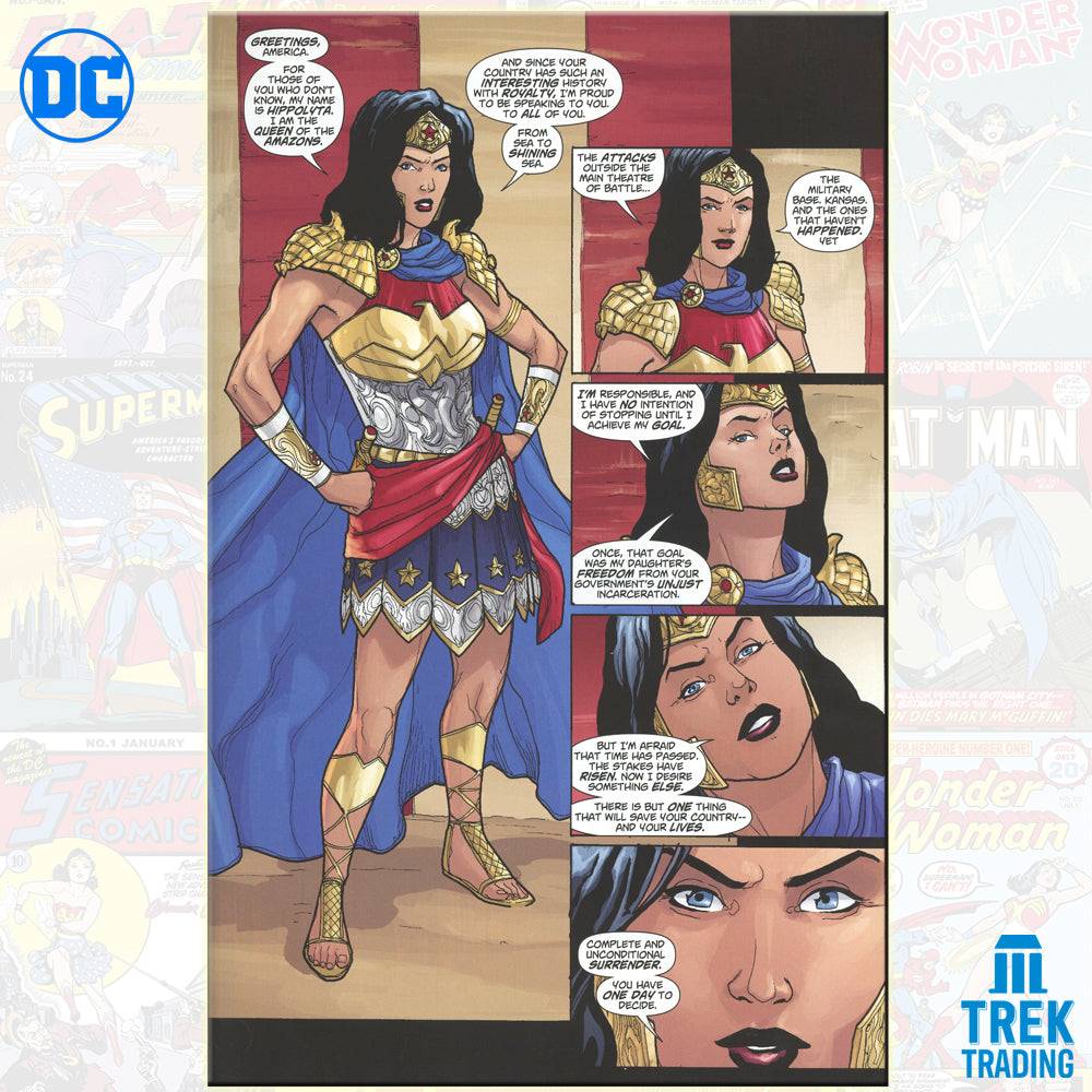 DC Comics Graphic Novel Collection Wonder Woman: Amazons Attack Part 2