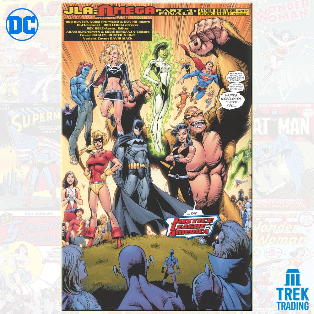 DC Comics Graphic Novel Collection - 18cm x 26.5cm - DCGUK124 JLA: Omega Vol 124