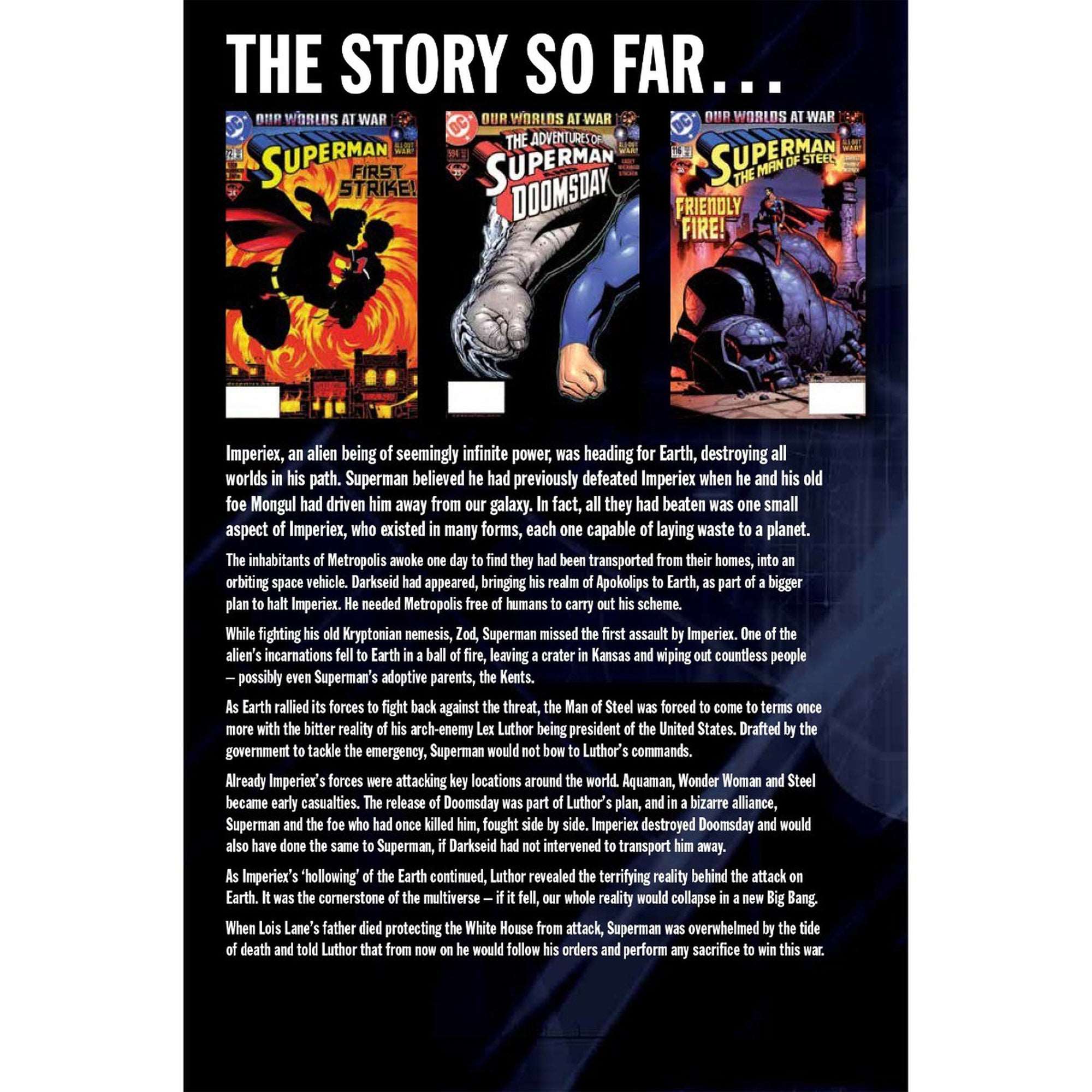 DC Comics Graphic Novel Collection - 18cm x 26.5cm - Special 21 Superman: Our Worlds At War Volume 2