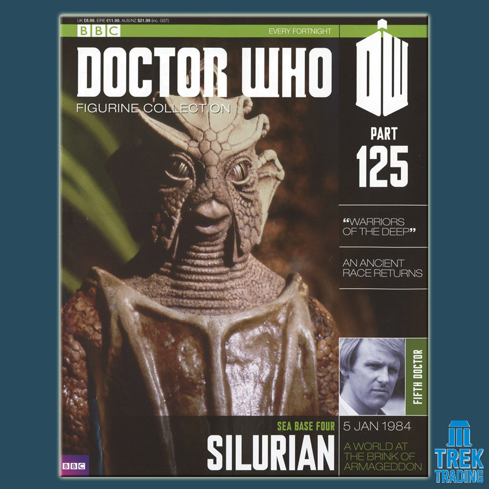 Doctor Who Figurine Collection - Sea Base Four Silurian - Part 125 with Magazine