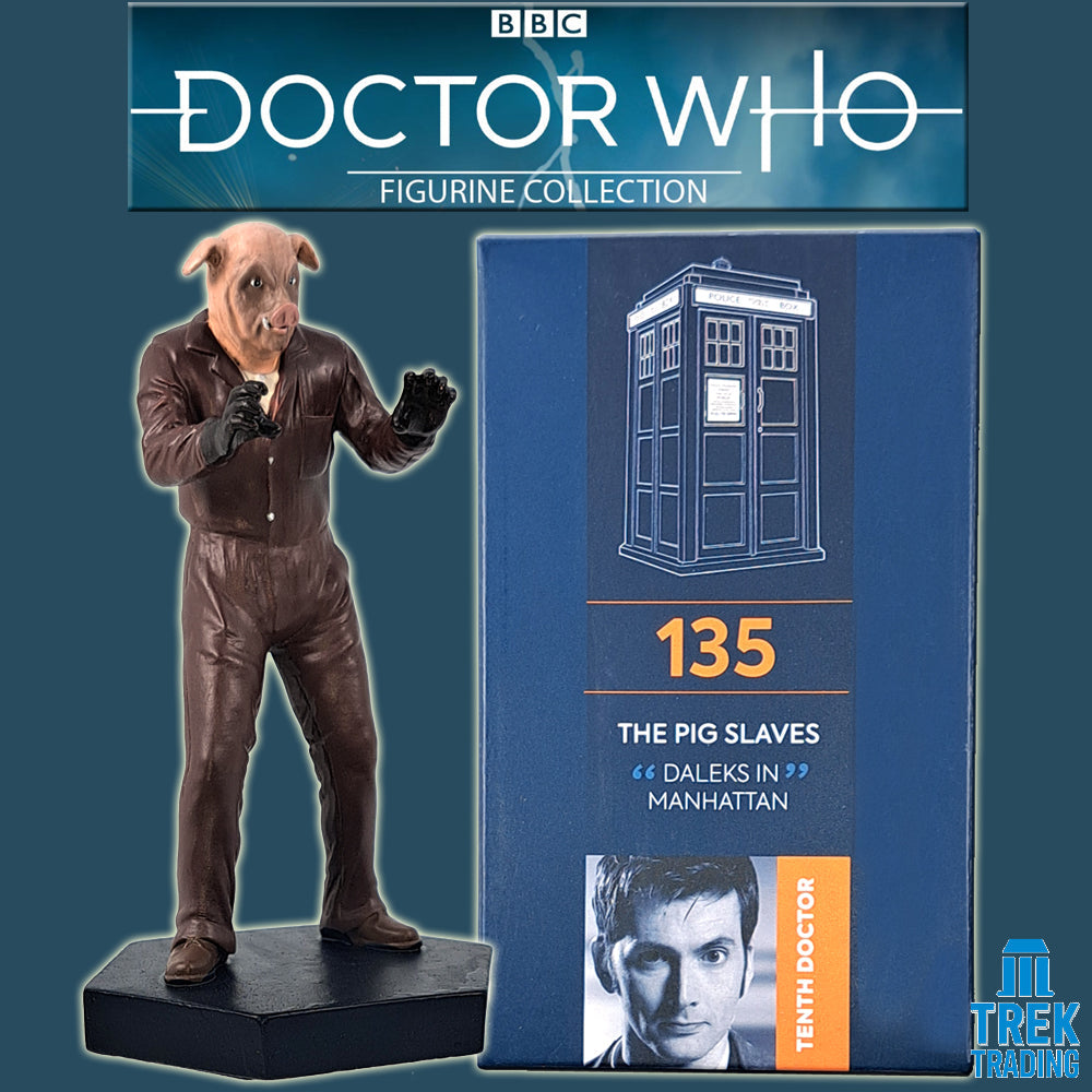 Doctor Who Figurine Collection - Pig Slaves - Part 135 with Magazine
