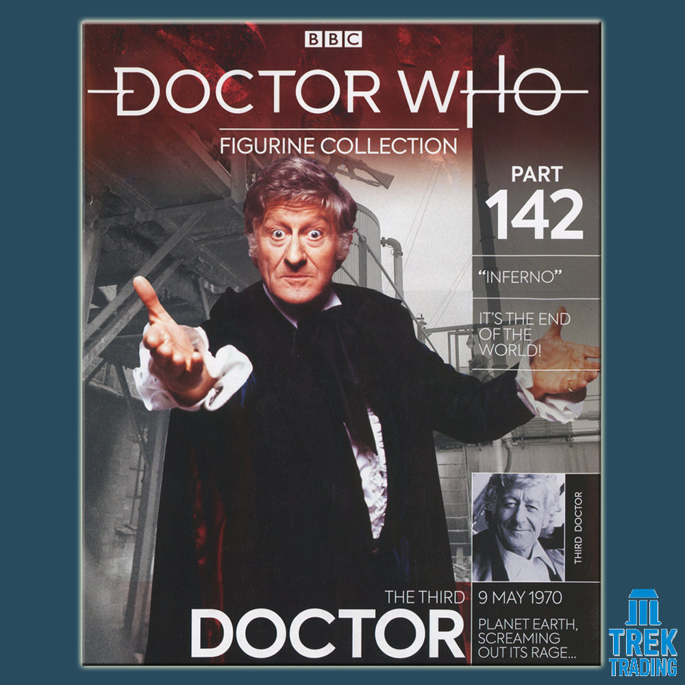Doctor Who Figurine Collection - The Third Doctor - Part 142 with Magazine