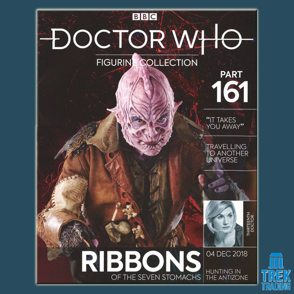 Doctor Who Figurine Collection - Ribbons Of The Seven Stomachs - Part 161 with Magazine