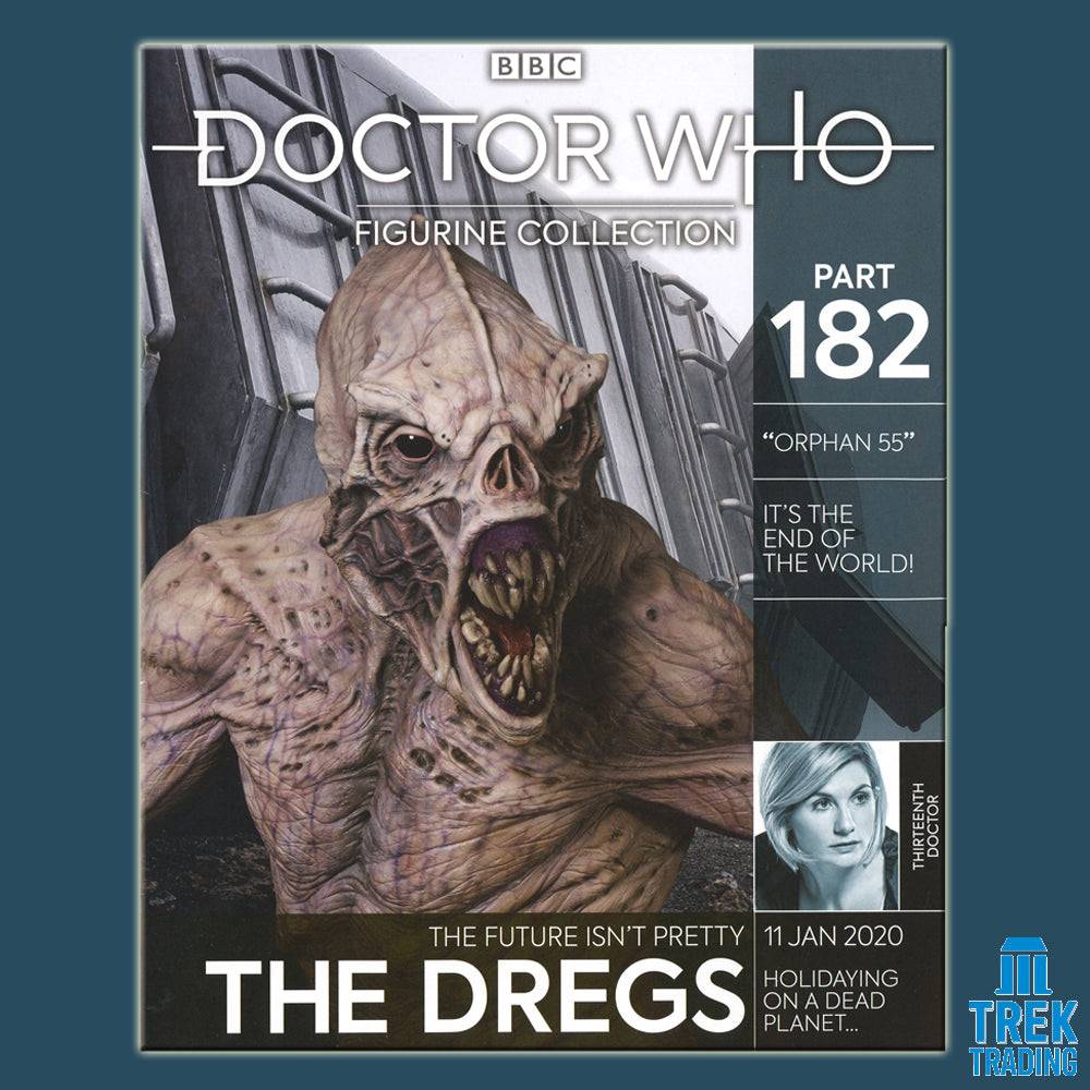 Doctor Who Figurine Collection - The Dregs - Part 182 with Magazine