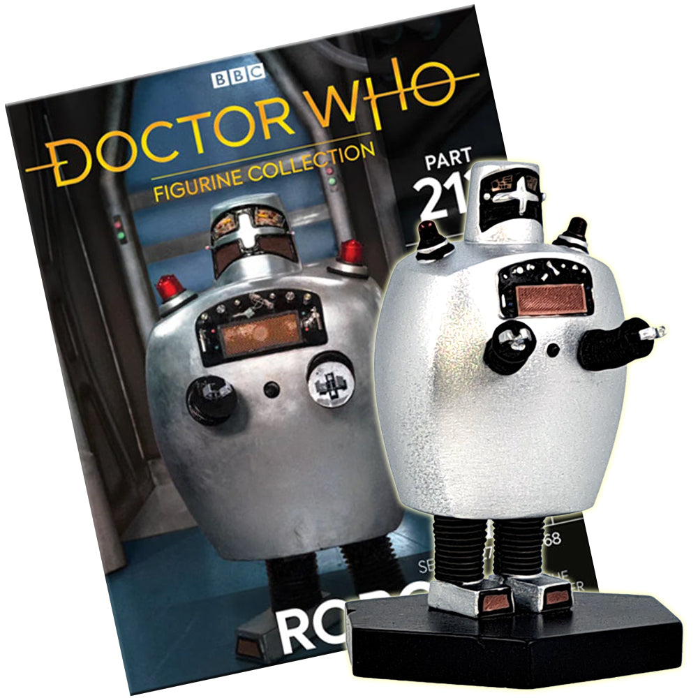 Doctor Who Figurine Collection - The Wheel in Space - Servo Robot - Issue 212 with Magazine