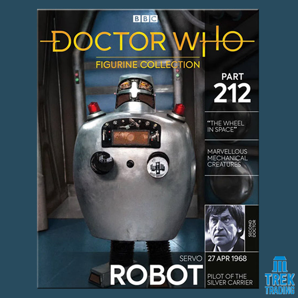 Doctor Who Figurine Collection - The Wheel in Space - Servo Robot - Issue 212 with Magazine