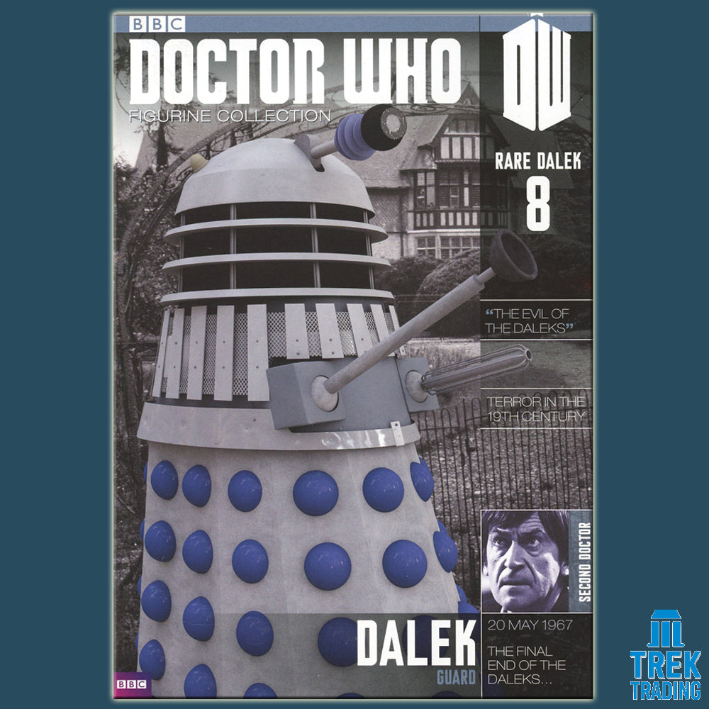 Doctor Who Figurine Collection - 8cm Dalek Guard - Rare Dalek 8 SD8 with Magazine