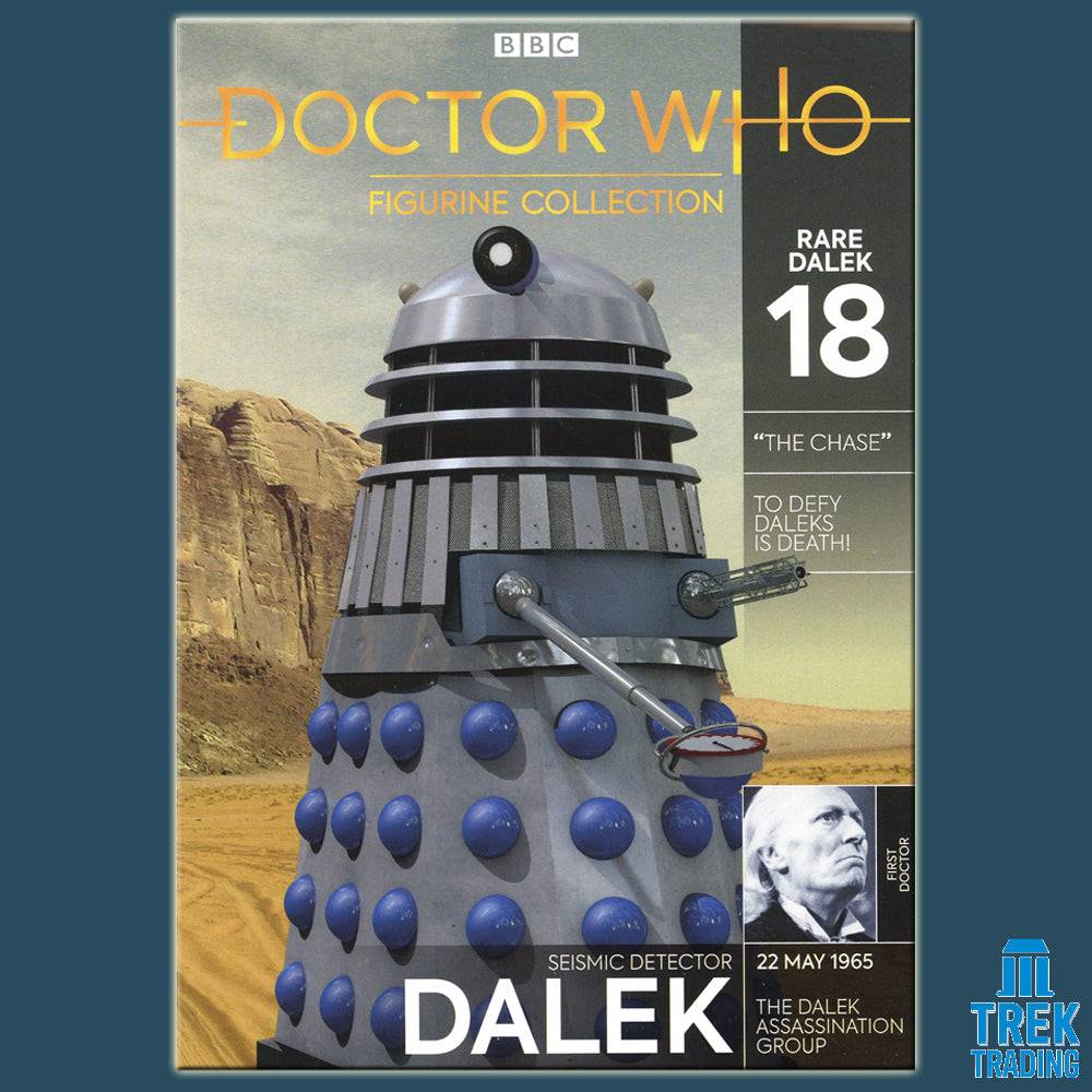 Doctor Who Figurine Collection - 8cm Seismic Detector Dalek - Rare Dalek 18 SD20 with Magazine