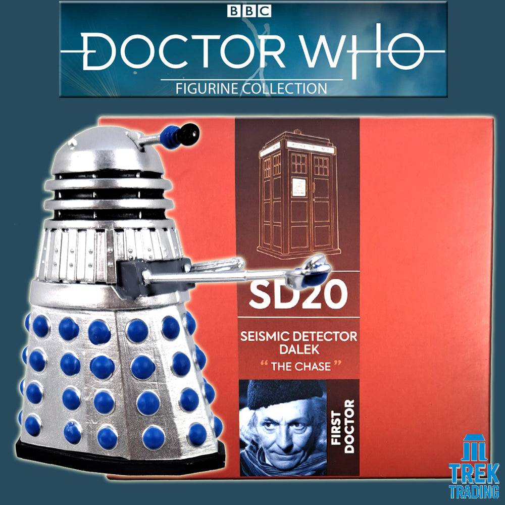 Doctor Who Figurine Collection - 8cm Seismic Detector Dalek - Rare Dalek 18 SD20 with Magazine