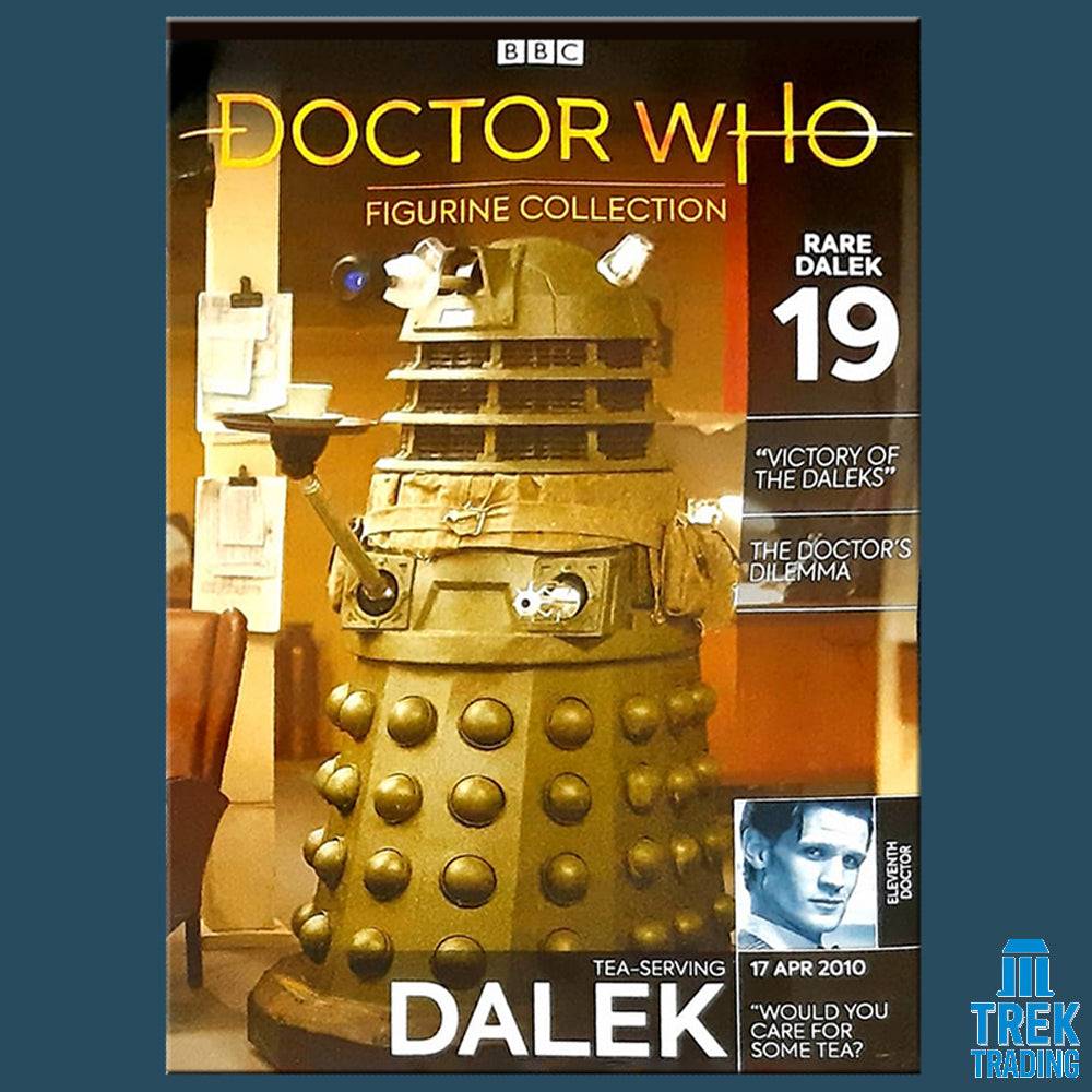 Doctor Who Figurine Collection - Rare Tea Serving Dalek - Issue RD19 with Magazine