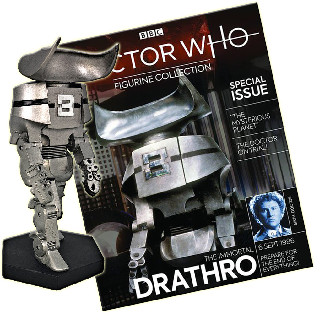 Doctor Who Figurine Collection - 14.5cm Drathro with 20-Page Magazine