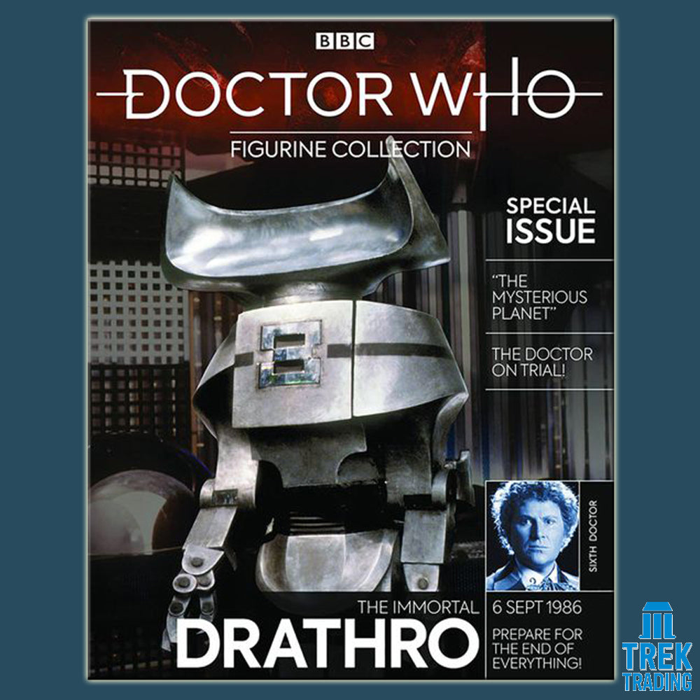 Doctor Who Figurine Collection - 14.5cm Drathro with 20-Page Magazine