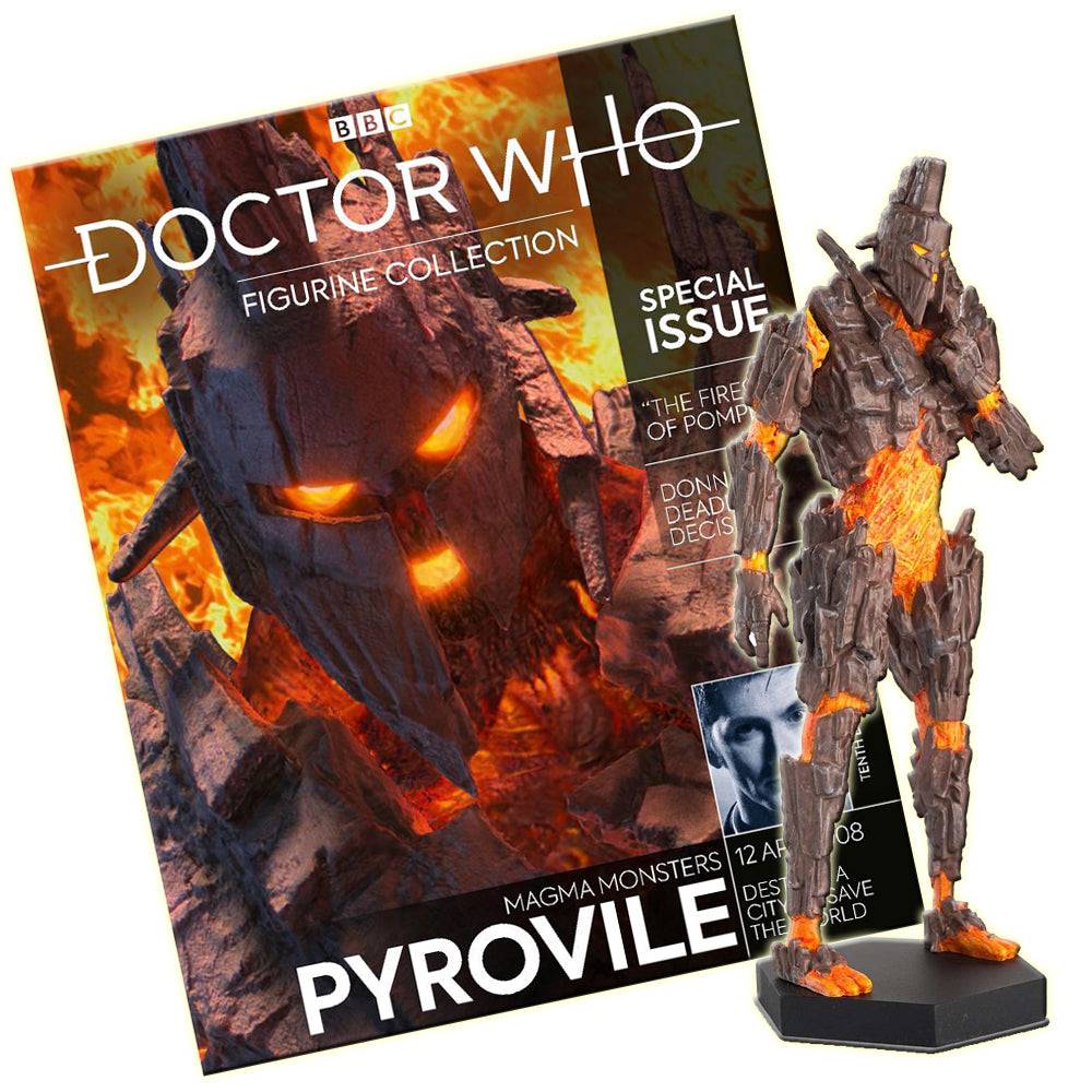 Doctor Who Figurine Collection - 17cm Magma Monster Pyrovile with 20-Page Magazine