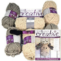 Knit & Stitch Creative - UP004 Moose Head Wall Decoration