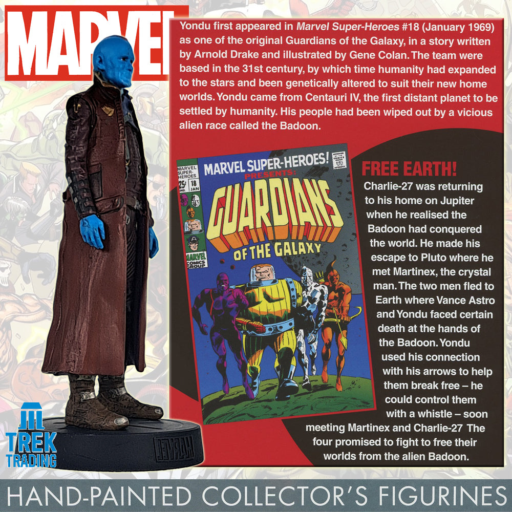 Marvel Movie Collection Figurines - 13cm Yondu 47 with Magazine