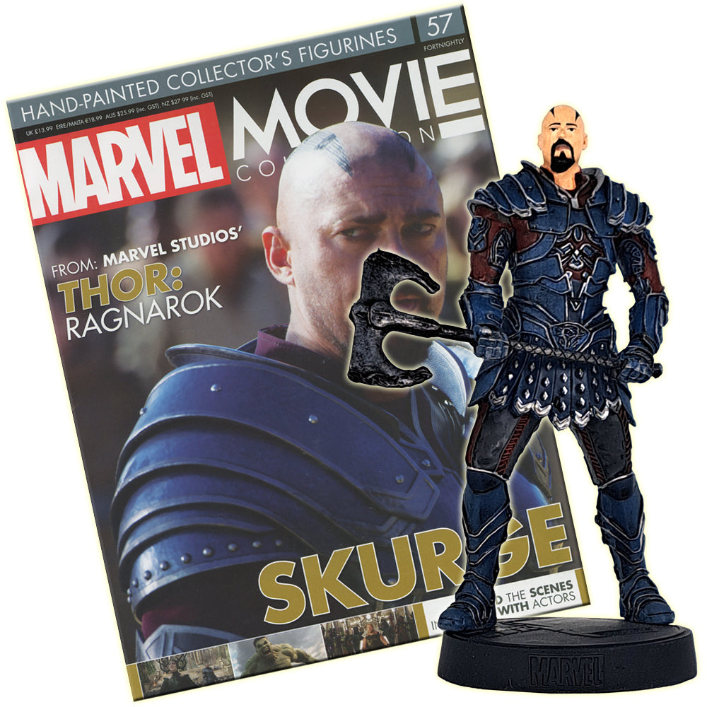 Marvel Movie Collection Figurines - Thor Ragnarok: Skurge 57 with Magazine