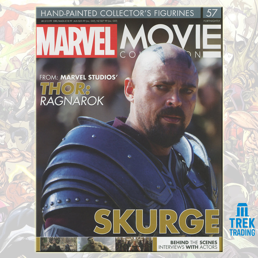 Marvel Movie Collection Figurines - Thor Ragnarok: Skurge 57 with Magazine