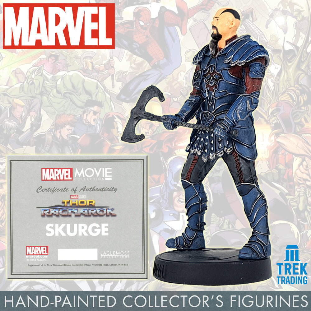 Marvel Movie Collection Figurines - Thor Ragnarok: Skurge 57 with Magazine