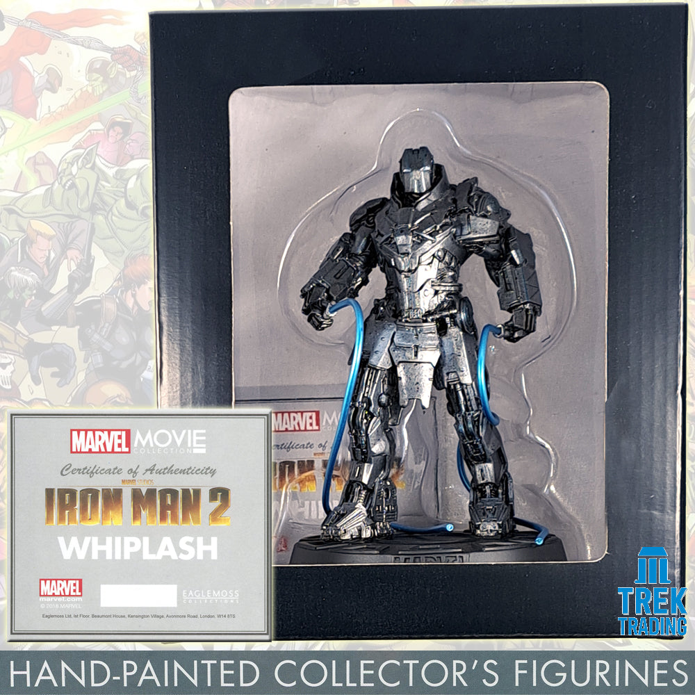 Marvel Movie Collection Figurines - 15cm Special 6 Whiplash with Magazine
