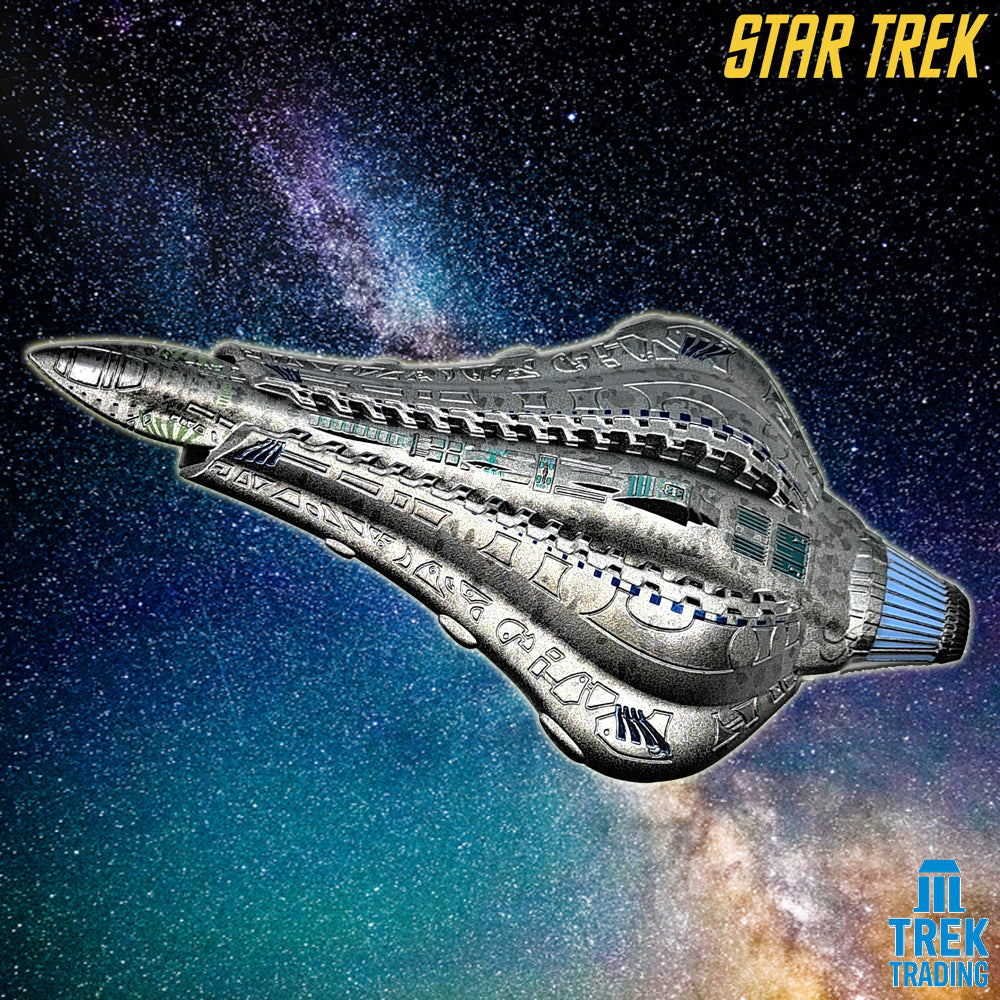 Star Trek Starfleet Starships Collection - 14cm Voth City Ship - Issue 70 with Magazine