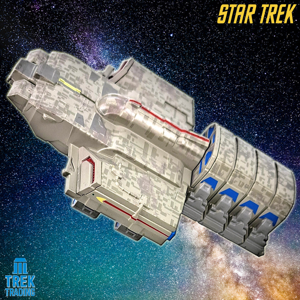 Star Trek Starfleet Starships Collection - 12.5cm x 9cm Dala's 'Delta Flyer' Cargo Shuttle - Issue 135 with Magazine
