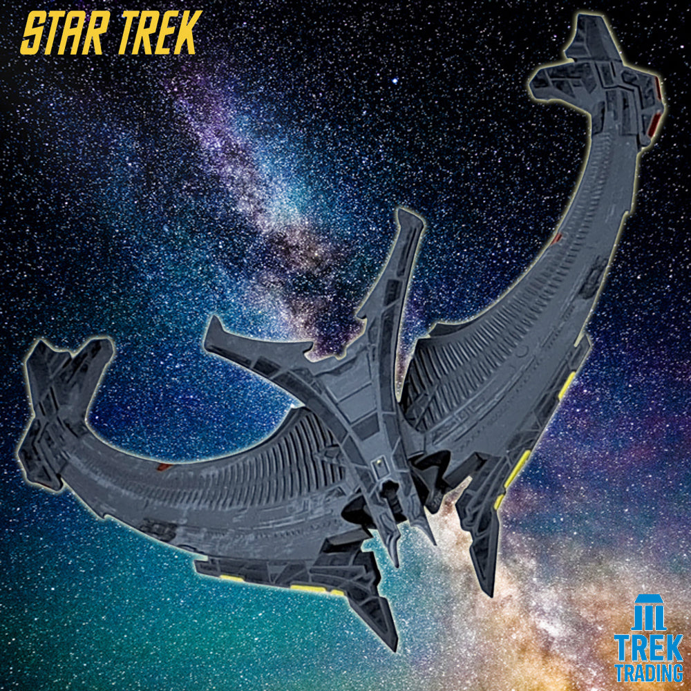 Star Trek Starships Collection - 16cm x 19cm Son'A Battleship - Special Issue 27 with Magazine