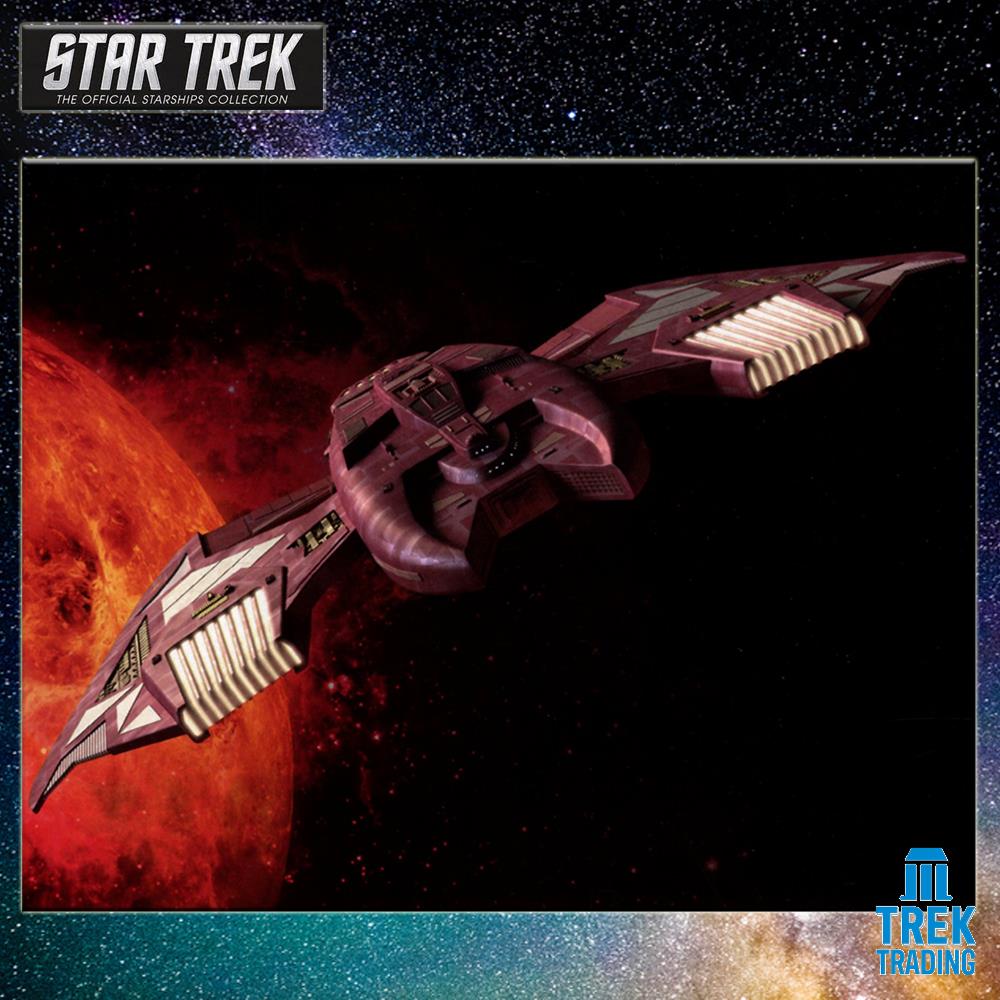 Star Trek Starships Collection - 11cm x 11.7cm Vidiian Warship - Issue 103  No magazine