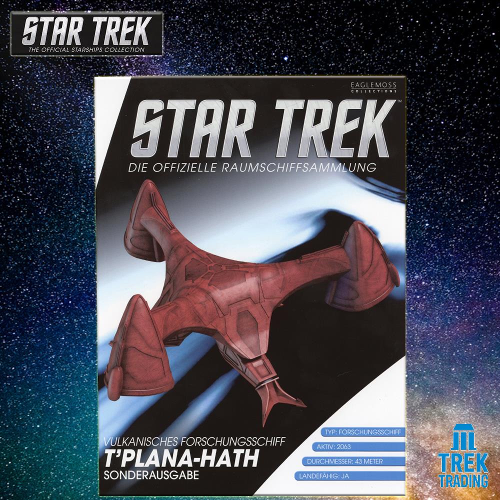 Star Trek Starships Collection - 20cm  T'Plana-Hath Vulcan Lander - Special Issue 22 with German Magazine