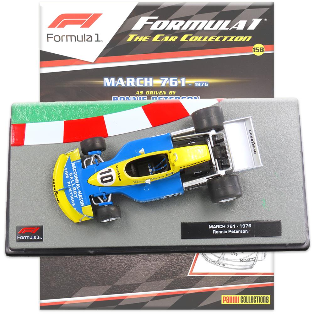 Formula 1 Car Collection - March 761 1976 - Issue 158 with Magazine