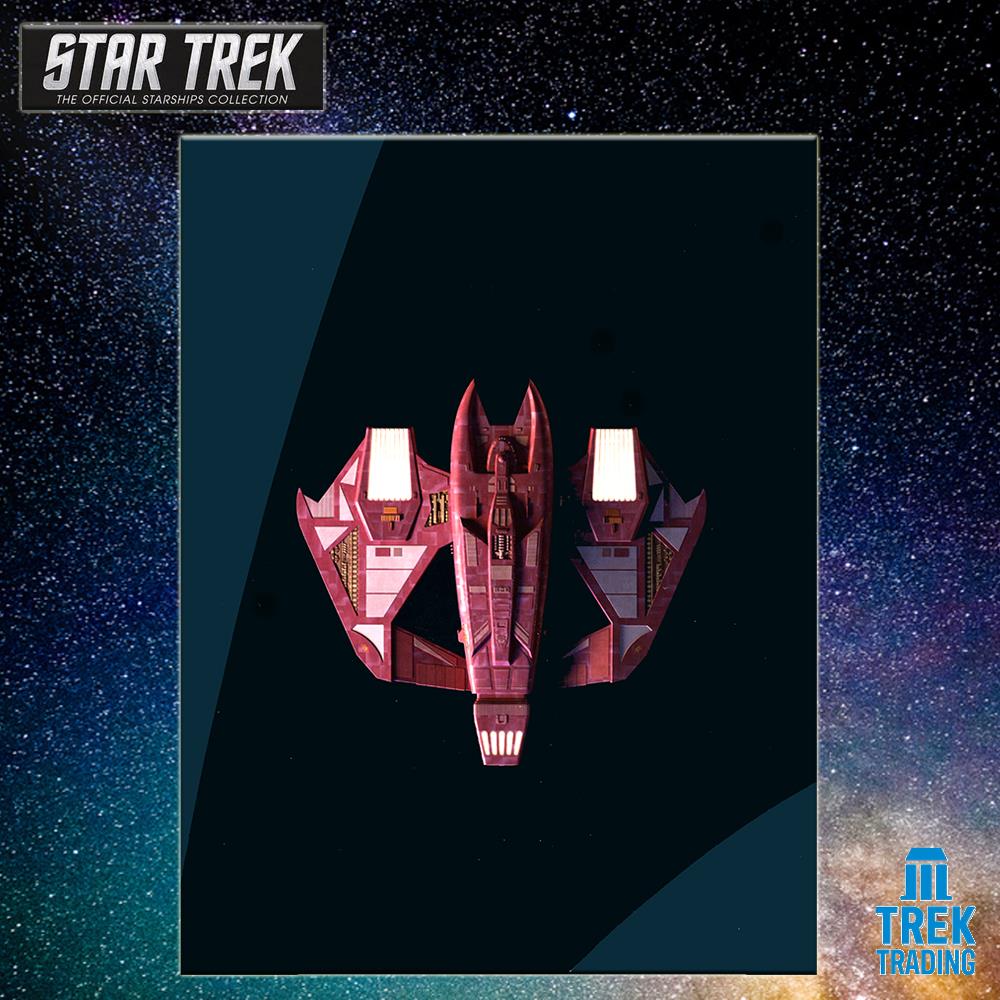 Star Trek Starships Collection - 11cm x 11.7cm Vidiian Warship - Issue 103  No magazine