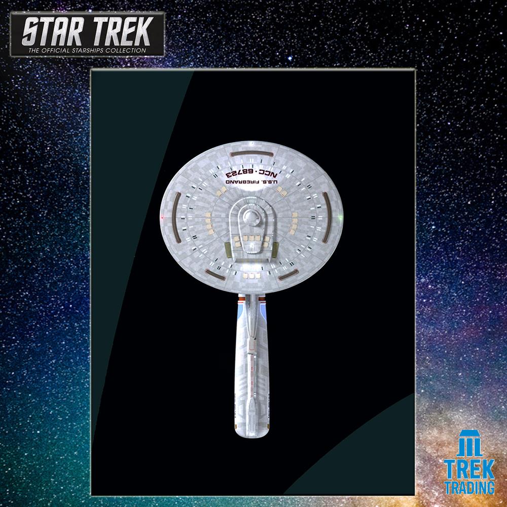 Star Trek Starships Collection - 12cm Freedom Class USS Firebrand NCC-68723 - Issue 118  No magazine