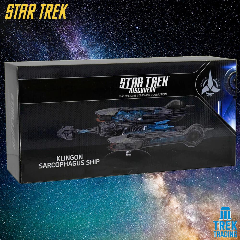 Star Trek Discovery Series - 30cm x 13cm Klingon Sarcophagus Ship Special Issue with Magazine