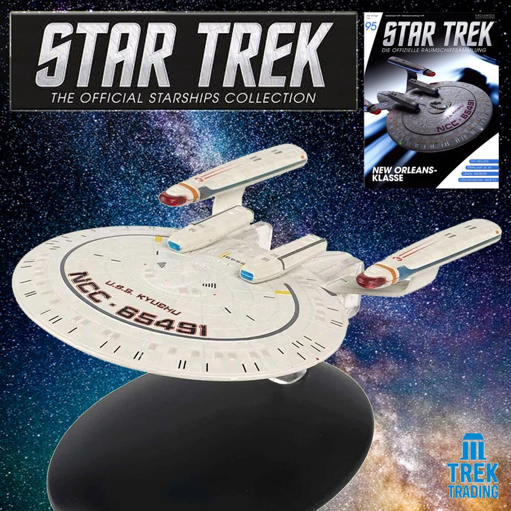Star Trek Starships Collection - 12.5cm New Orleans Class USS Kyushu NCC-65491 - Issue 95  No magazine