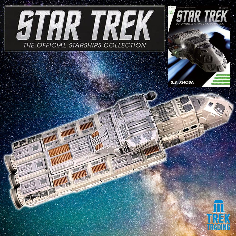 Star Trek Starships Collection - 14cm SS Xhosa - Issue 121  No magazine