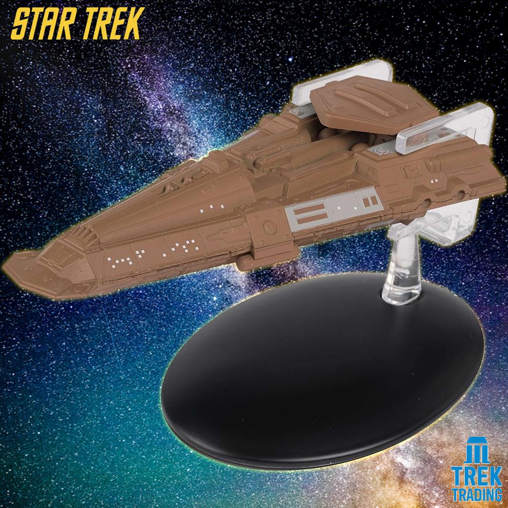 Star Trek Starships Collection - 13cm Antares Class Bajoran Freighter - Issue 101 with German Magazine