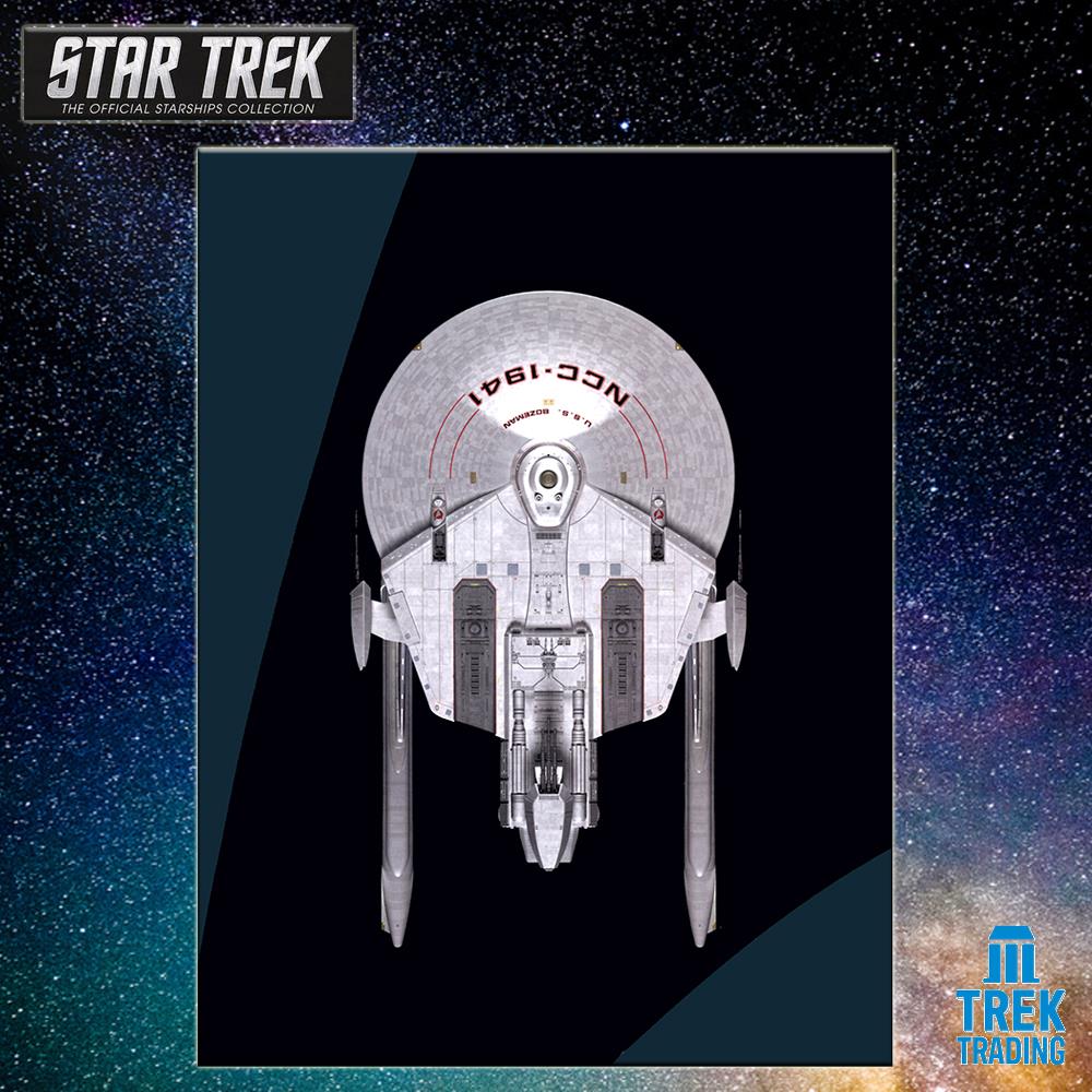 Star Trek Starships Collection - 11.8cm USS Bozeman NCC-1941 - Issue 120  No magazine