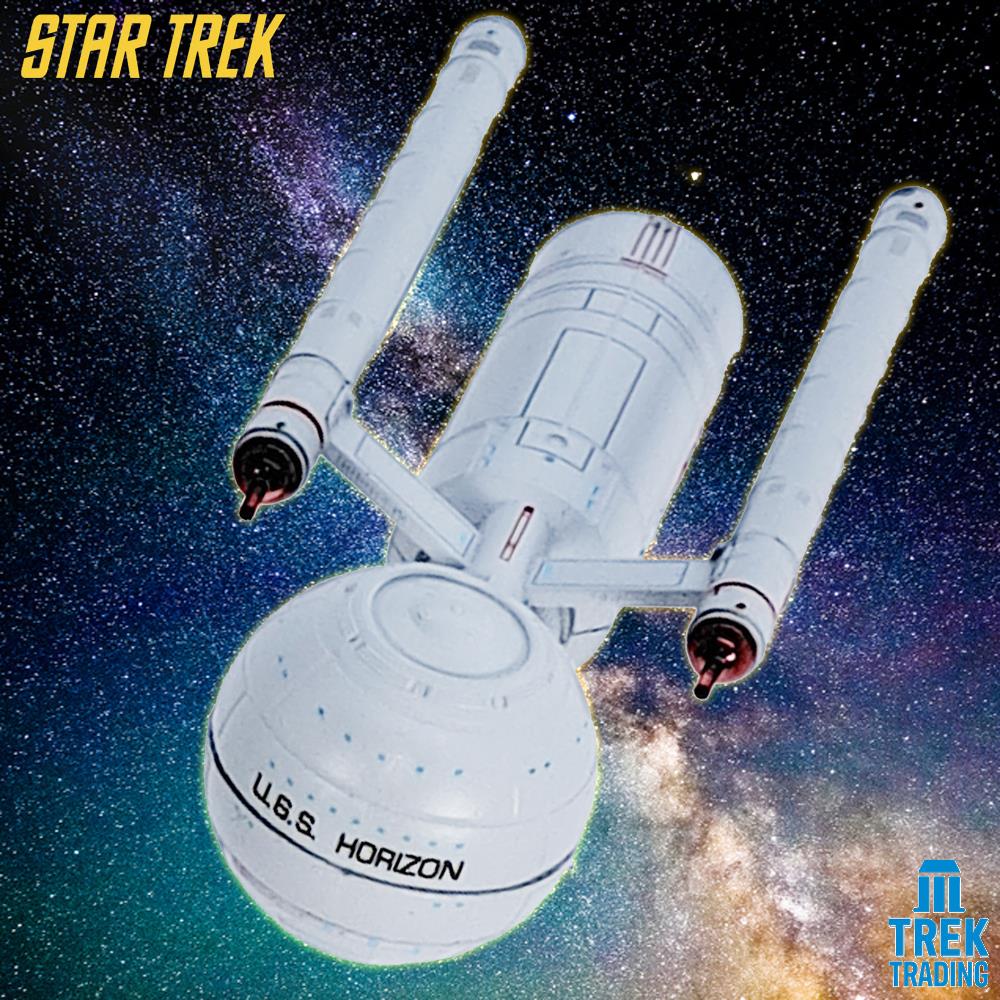 Star Trek Starships Collection - 13.5cm USS Horizon NCC-176 Daedalus Class - Issue 100 with German Magazine