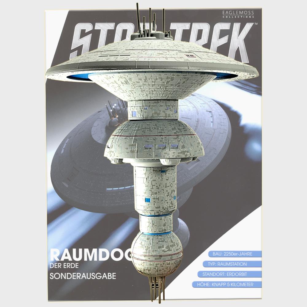 Star Trek Starships Collection - 20cm Spacedock One - Special Issue 15 with German Magazine