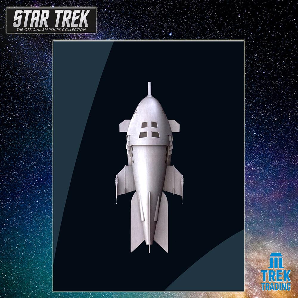 Star Trek Starships Collection - 12cm Captain Proton's Rocket Ship - Issue 111  No magazine